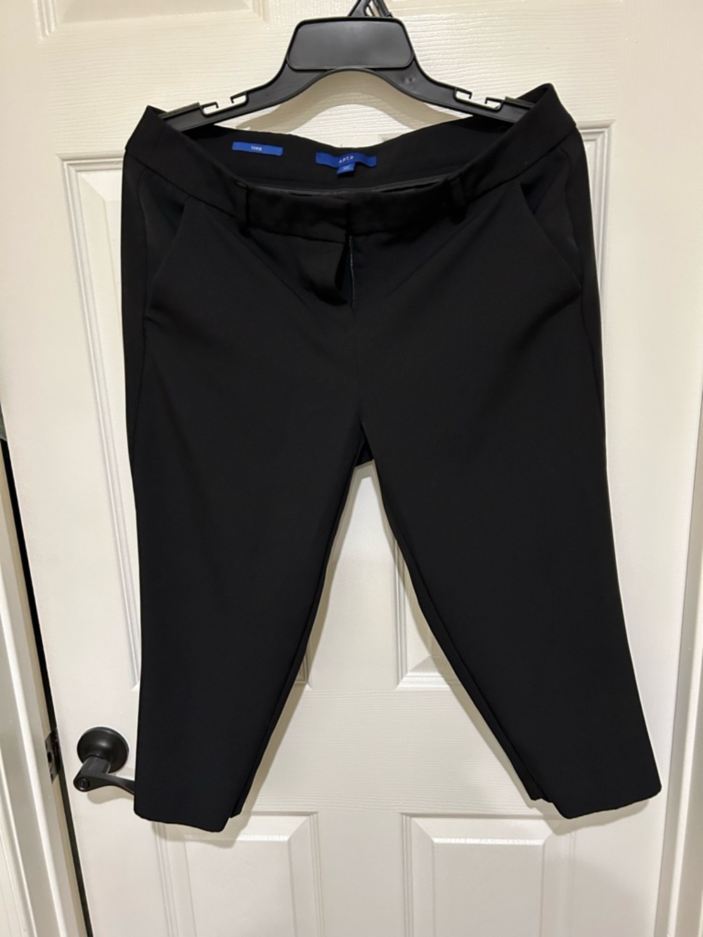 Apt. 9 Black Cropped Trousers